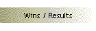Wins / Results